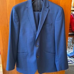 Kenneth Cole blue suit